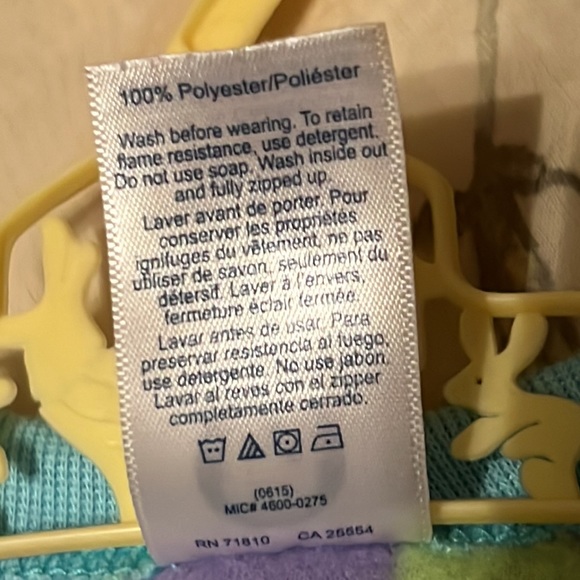 GERBER Elephants Footed Pajamas - Picture 4 of 4